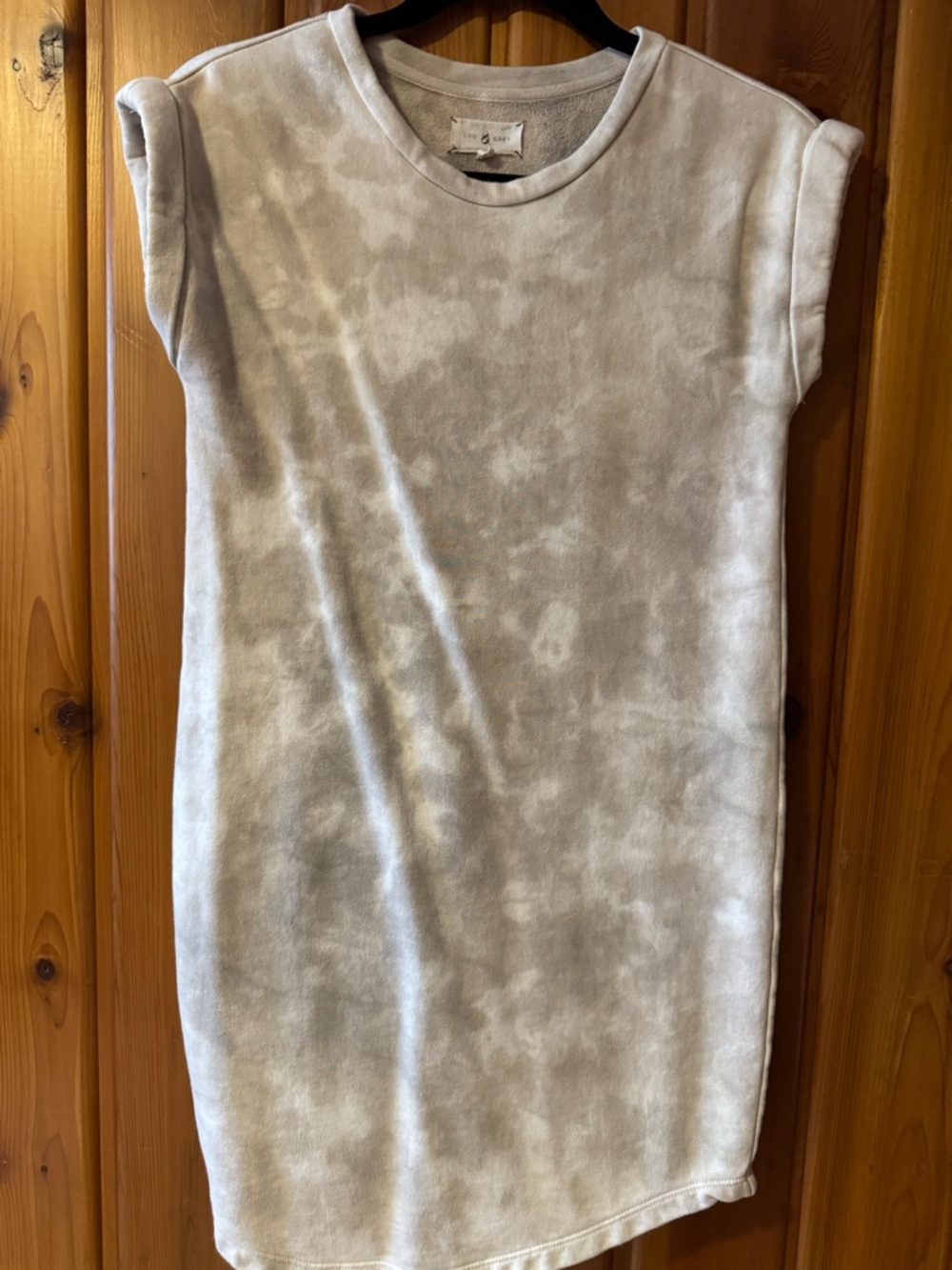 Lou & Grey Tie-Dye tee shirt Mini Dress